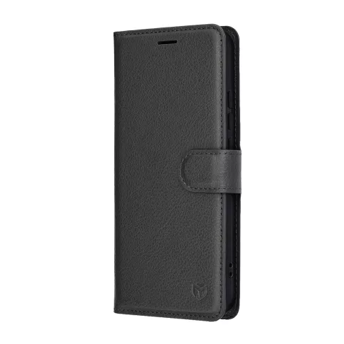 Techsuit - Leather Folio - Oppo Reno14 F / Reno14 FS 5G - Black