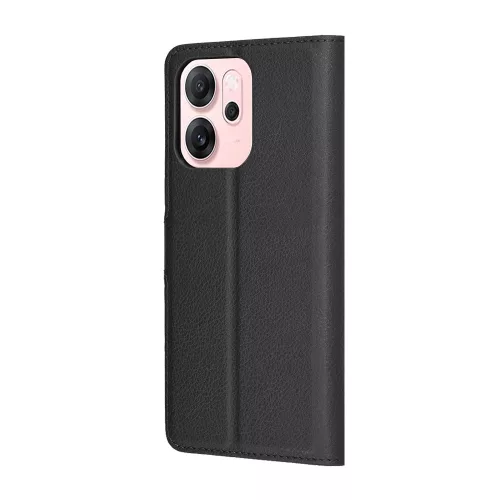 Techsuit - Leather Folio - Oppo Reno14 F / Reno14 FS 5G - Black