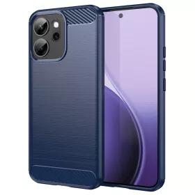   Techsuit - Carbon szilikon tok - Oppo Reno14 F / Reno14 FS 5G - Kék
