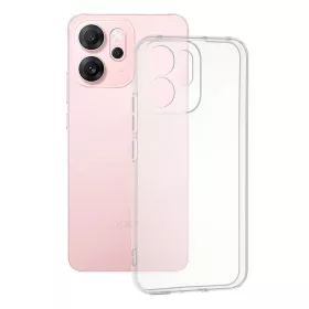   Techsuit - Clear Silicone tok - Oppo Reno14 F / Reno14 FS 5G - Átlátszó