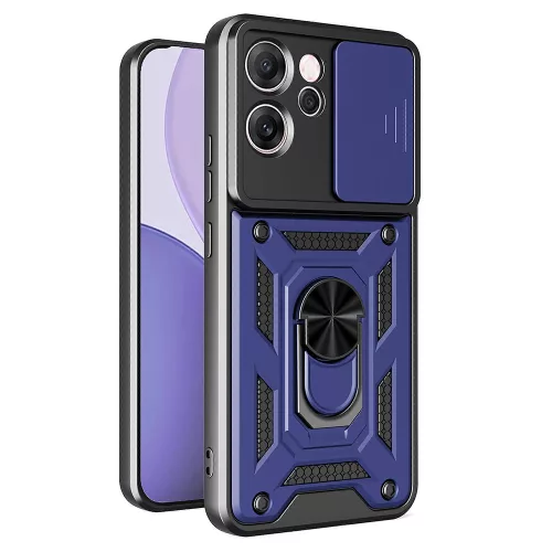 Techsuit - CamShield ütésálló tok - Oppo Reno14 F / Reno14 FS 5G - Kék
