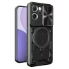 Techsuit - CamGuard Pro tok - Oppo Reno14 F / Reno14 FS 5G - Fekete