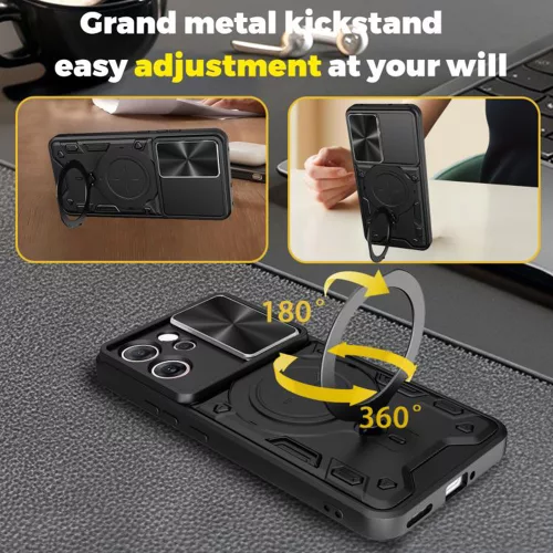 Techsuit - CamGuard Pro tok - Oppo Reno14 F / Reno14 FS 5G - Kék