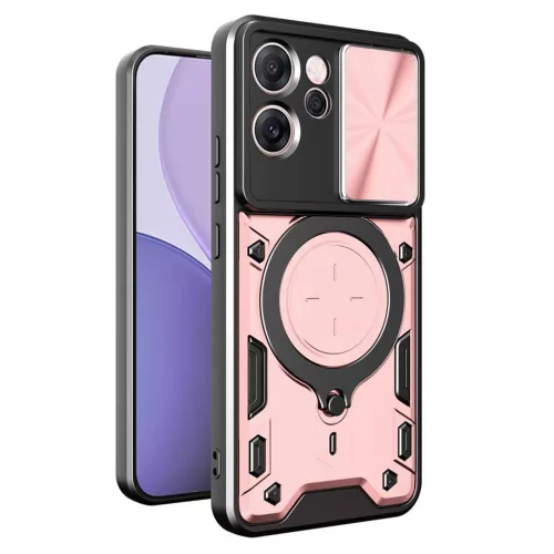 Techsuit - CamGuard Pro tok - Oppo Reno14 F / Reno14 FS 5G - Rose Gold