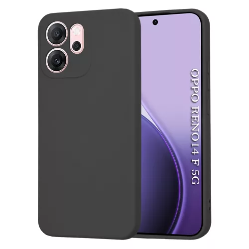 Techsuit - SoftFlex szilikon tok - Oppo Reno14 F / Reno14 FS 5G - Fekete