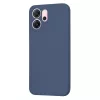 Techsuit - SoftFlex szilikon tok - Oppo Reno14 F / Reno14 FS 5G - Sötétkék