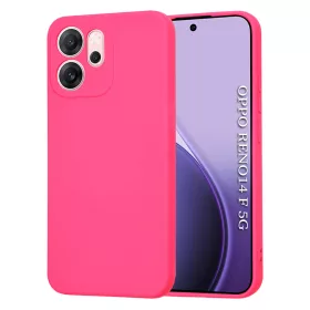   Techsuit - SoftFlex szilikon tok - Oppo Reno14 F / Reno14 FS 5G - Pink