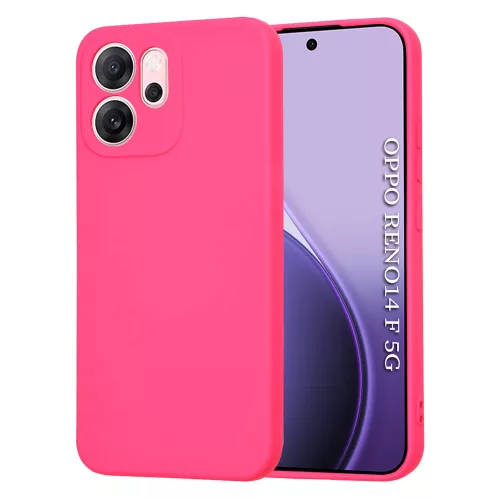 Techsuit - SoftFlex szilikon tok - Oppo Reno14 F / Reno14 FS 5G - Pink