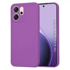   Techsuit - SoftFlex szilikon tok - Oppo Reno14 F / Reno14 FS 5G - Lila