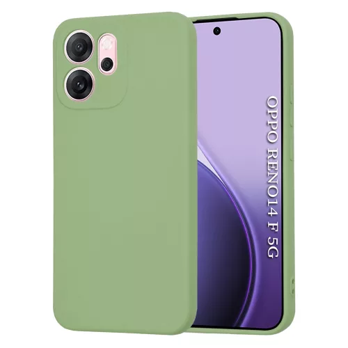 Techsuit - SoftFlex szilikon tok - Oppo Reno14 F / Reno14 FS 5G - Mentazöld