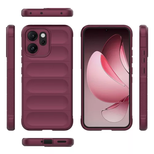 Techsuit - Magic Shield tok - Oppo Reno14 F / Reno14 FS 5G - Bordó