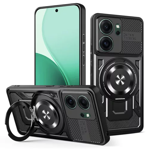 Techsuit - RuggedCam - Oppo Reno14 F / Reno14 FS 5G - Black