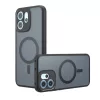 Techsuit - PureFrost MagSafe Ütésálló tok - Oppo Reno14 F / Reno14 FS 5G - Matt fekete