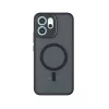 Techsuit - PureFrost MagSafe Ütésálló tok - Oppo Reno14 F / Reno14 FS 5G - Matt fekete