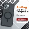 Techsuit - PureFrost MagSafe Ütésálló tok - Oppo Reno14 F / Reno14 FS 5G - Matt fekete