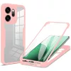 Techsuit - ColorVerse 360 tok kijelzővédővel - Oppo Reno14 F / Reno14 FS 5G - Rózsaszín