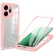 Techsuit - ColorVerse 360 tok kijelzővédővel - Oppo Reno14 F / Reno14 FS 5G - Rózsaszín