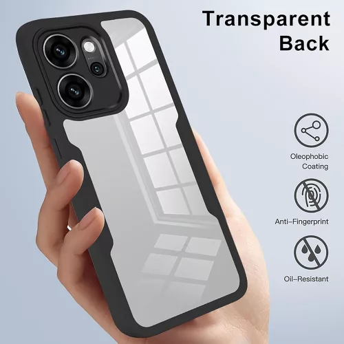 Techsuit - ColorVerse 360 tok kijelzővédővel - Oppo Reno14 F / Reno14 FS 5G - Rózsaszín