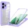 Techsuit - ColorVerse 360 tok kijelzővédővel - Oppo Reno14 F / Reno14 FS 5G - Lila