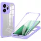 Techsuit - ColorVerse 360 tok kijelzővédővel - Oppo Reno14 F / Reno14 FS 5G - Lila