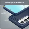 Techsuit - Carbon szilikon tok - Oppo A5 4G / A5 5G - Kék