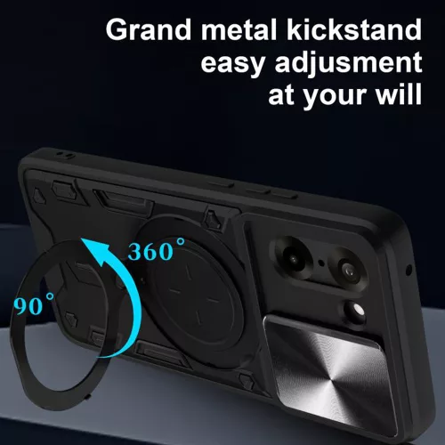 Techsuit - CamGuard Pro tok - OnePlus Nord CE5 - Fekete