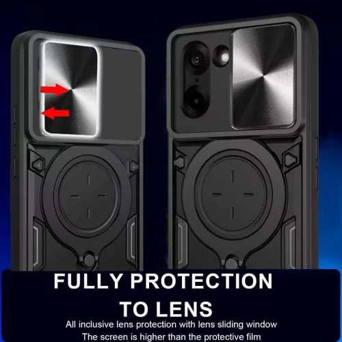 Techsuit - CamGuard Pro tok - OnePlus Nord CE5 - Fekete