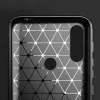 Techsuit - Carbon szilikon tok - Motorola Moto E7 Power / Moto E7i Power - Fekete