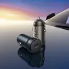 Borofone - Car Charger Fresh (BZ32) - Type-C, Fast Charge, Single Port, 30W (PD/QC/FCP/AFC), for 12-24V - Metal Gray