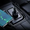 Borofone - Car Charger Cloud (BZ34) - USB, Single Port, 18W (QC/FCP/AFC), ABS, for 12-24V - Black