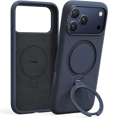 Torras - QPRO Silicone Series - iPhone 17 Pro Max - Navy Blue