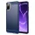 Techsuit - Carbon szilikon tok - Samsung Galaxy A07 4G - Kék