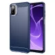 Techsuit - Carbon szilikon tok - Samsung Galaxy A07 4G - Kék