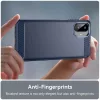 Techsuit - Carbon szilikon tok - Samsung Galaxy A07 4G - Kék