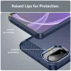 Techsuit - Carbon szilikon tok - Samsung Galaxy A07 4G - Kék