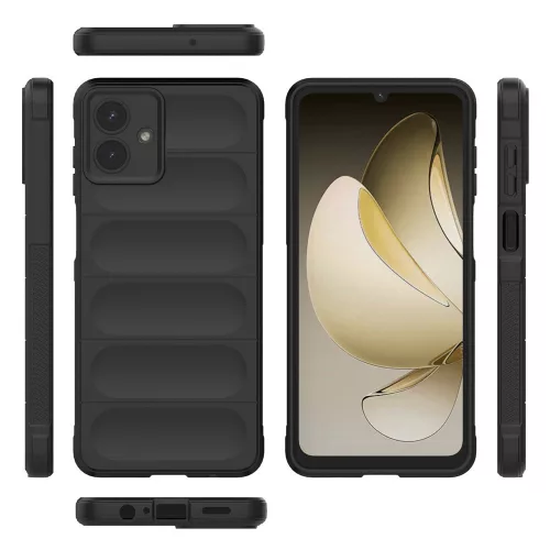 Techsuit - Magic Shield tok - Samsung Galaxy A07 4G - Fekete