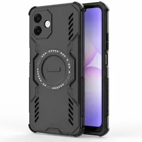  Techsuit - ArmorMag ütésálló tok - Samsung Galaxy A07 4G - Fekete