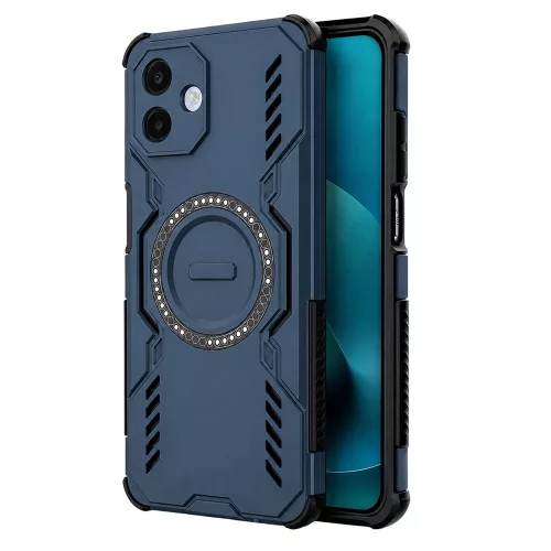 Techsuit - ArmorMag ütésálló tok - Samsung Galaxy A07 4G - Kék