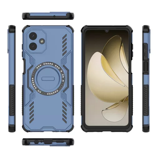 Techsuit - ArmorMag ütésálló tok - Samsung Galaxy A07 4G - Kék