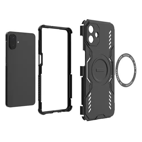 Techsuit - ArmorMag ütésálló tok - Samsung Galaxy A07 4G - Kék