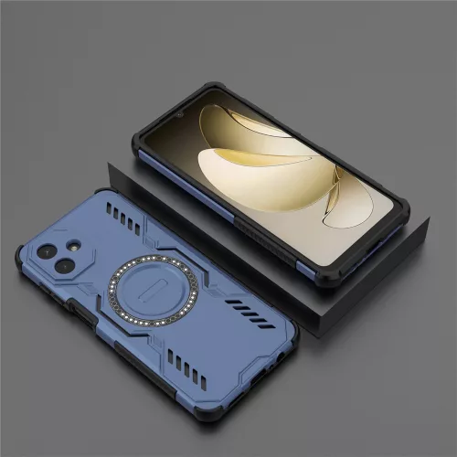 Techsuit - ArmorMag ütésálló tok - Samsung Galaxy A07 4G - Kék