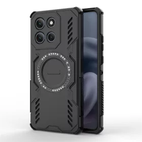   Techsuit - ArmorMag ütésálló tok - Motorola Moto G86 Power - Fekete