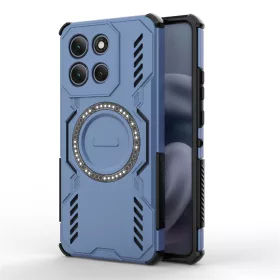   Techsuit - ArmorMag ütésálló tok - Motorola Moto G86 Power - Kék