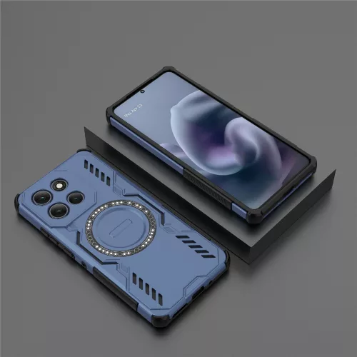Techsuit - ArmorMag ütésálló tok - Motorola Moto G86 Power - Kék