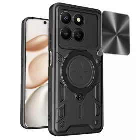  Techsuit - CamGuard Pro ütésálló tok - Honor 400 Smart 5G / 400 Smart 4G / X7d 4G - Fekete