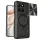 Techsuit - CamGuard Pro tok - Honor 400 Smart 5G / 400 Smart 4G / X7d 4G - Fekete