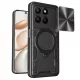 Techsuit - CamGuard Pro tok - Honor 400 Smart 5G / 400 Smart 4G / X7d 4G - Fekete
