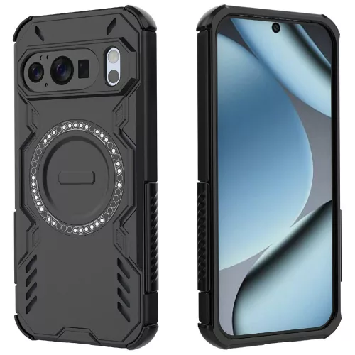 Techsuit - ArmorMag ütésálló tok - Google Pixel 10 / 10 Pro - Fekete