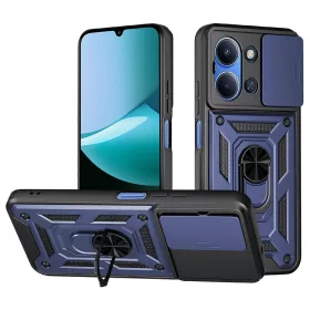   Techsuit - CamShield ütésálló tok - Xiaomi Redmi 15C 4G / Redmi 15C 5G - Kék