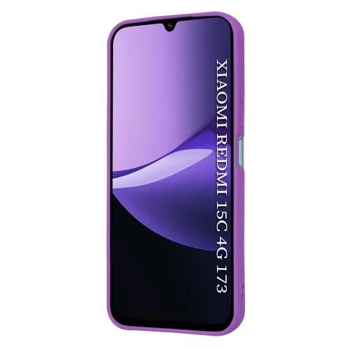 Techsuit - SoftFlex szilikon tok - Xiaomi Redmi 15C 4G / Redmi 15C 5G - Lila